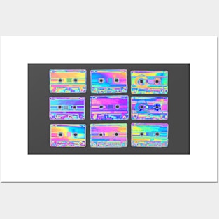 Holographic Cassettes Posters and Art